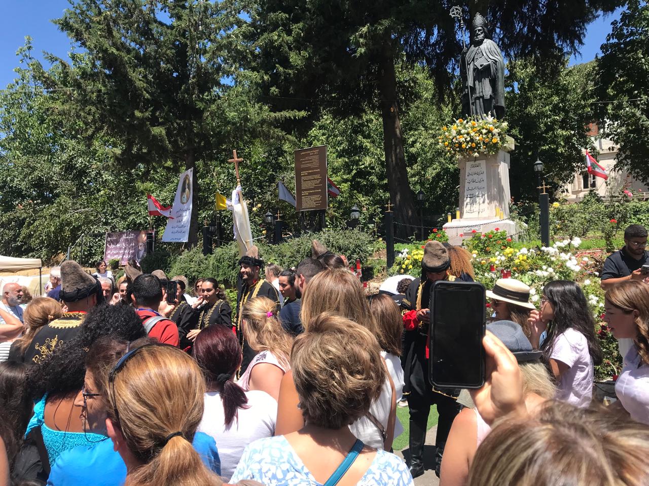 جولة للكاردينال مارشيلو سيميرارو في إهدن على خطى الطوباوي البطريرك أسطفان الدويهي